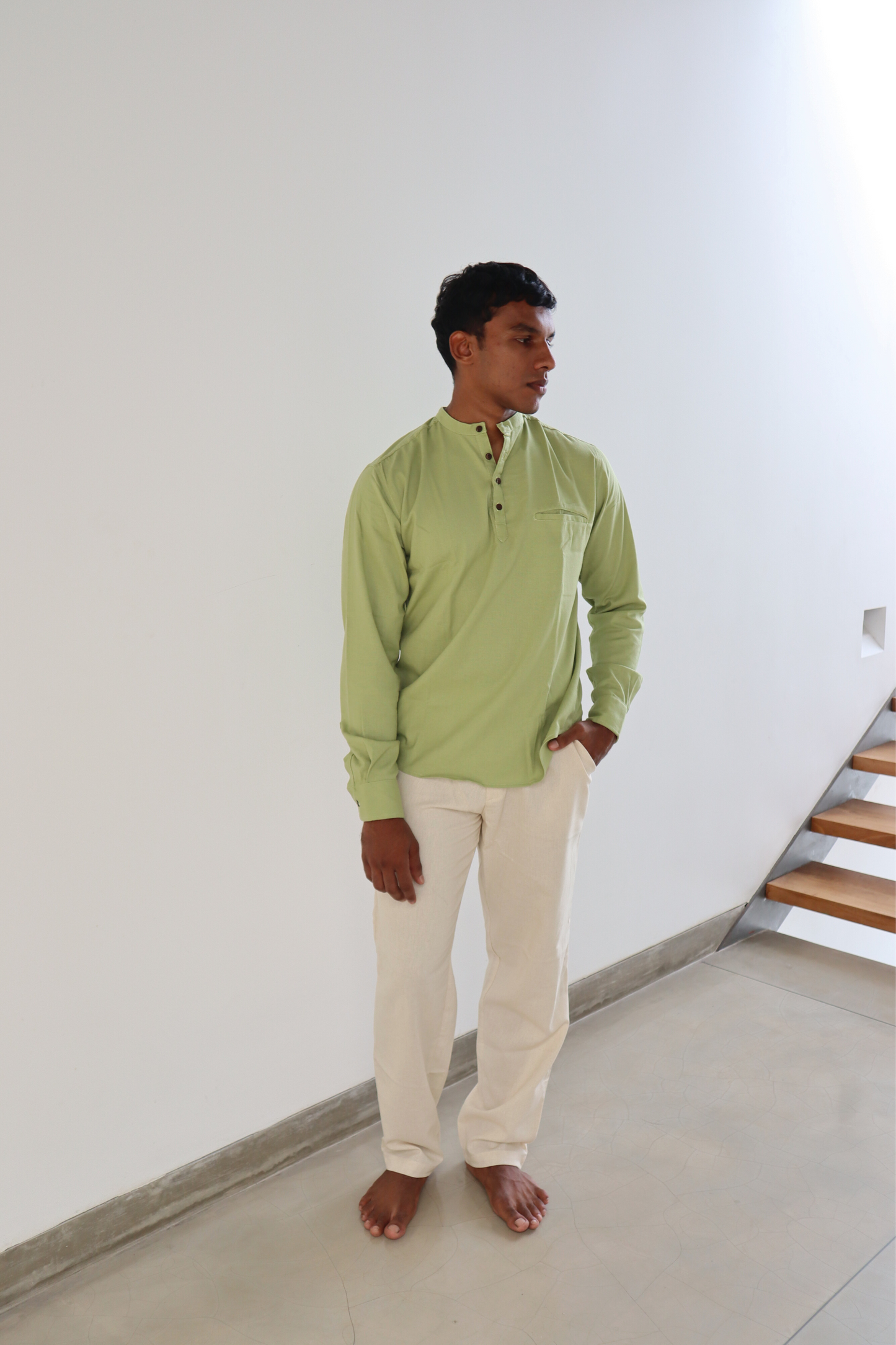 Frank Kurta Shirt - Lemon
