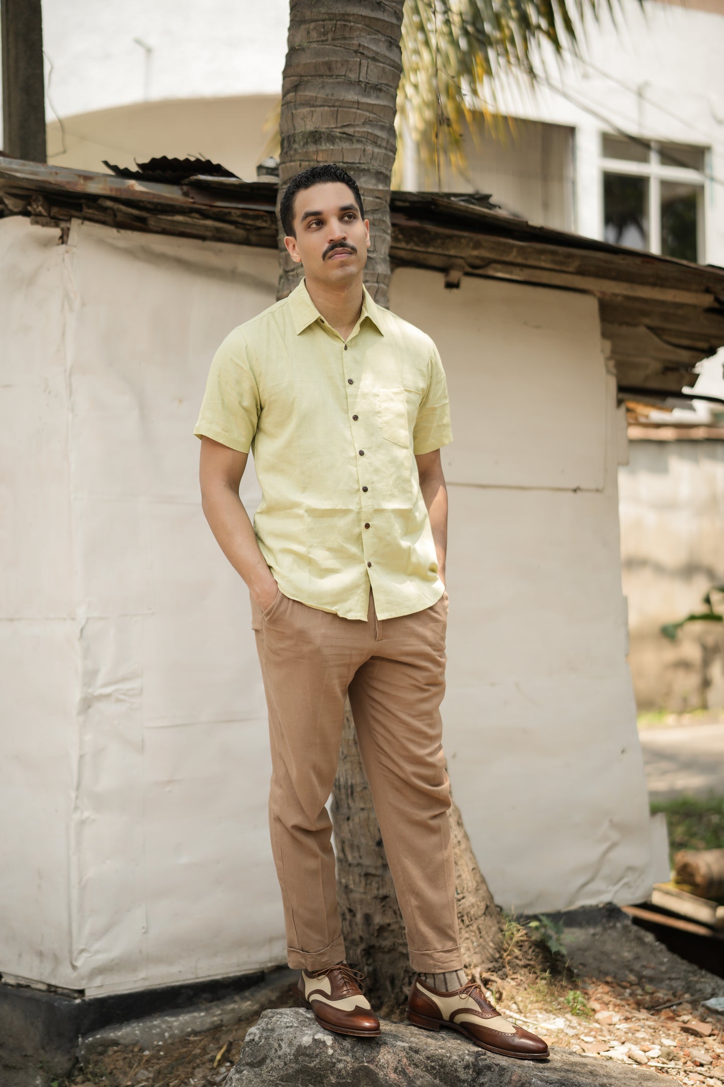 Safari Shirt - Lemon