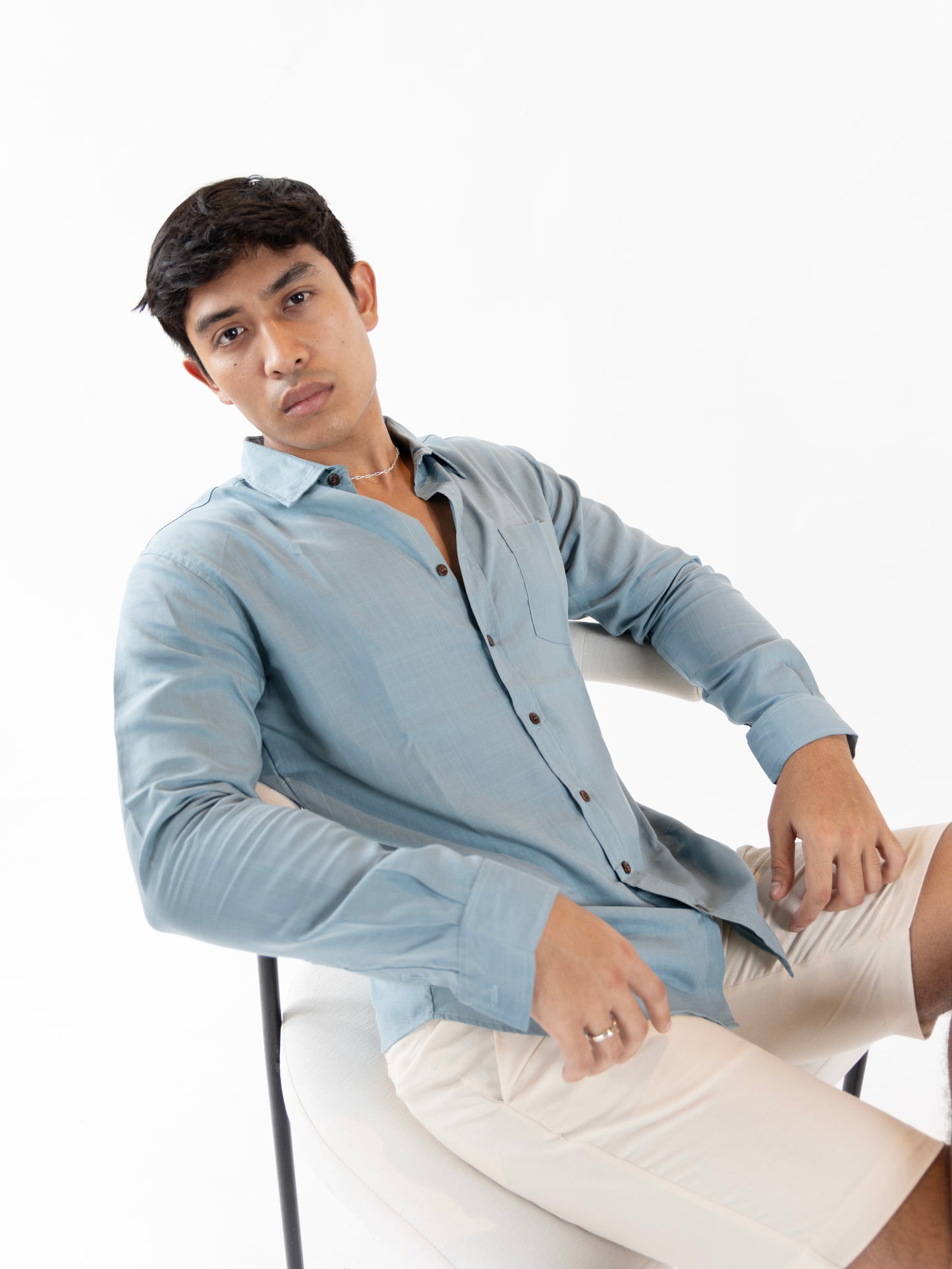 Nada Long Sleeve Shirt Regular Collar