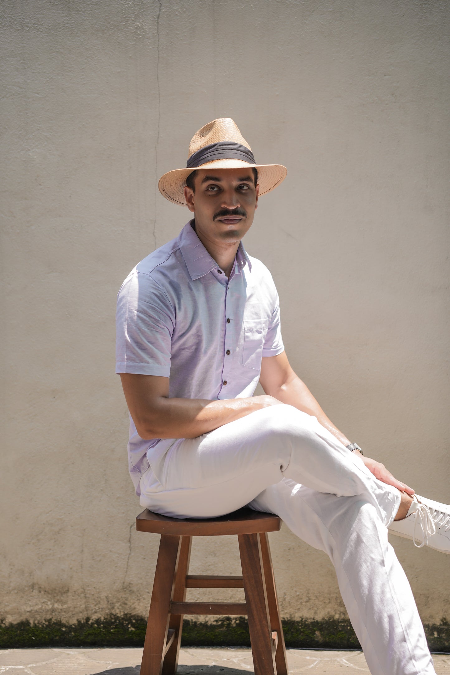 Safari Shirt - Lilac