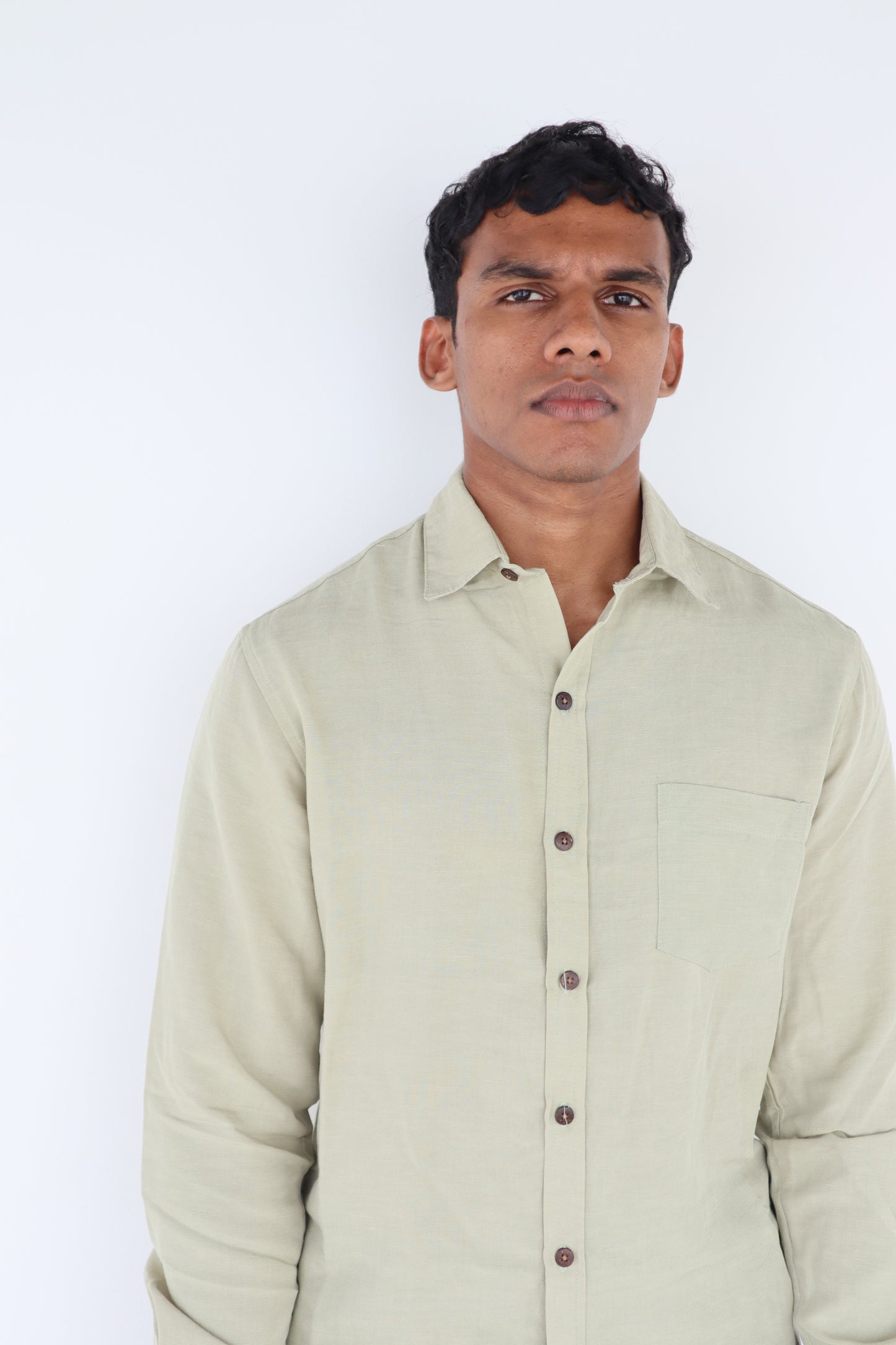 Nada Long Sleeve Shirt Regular Collar